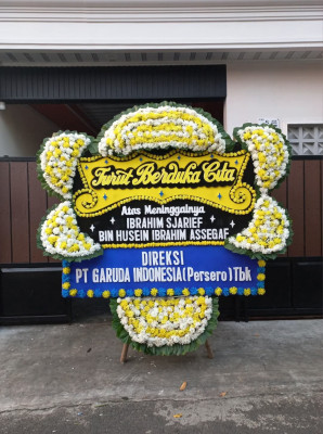 Papan Bunga Duka di Sudimara Jaya